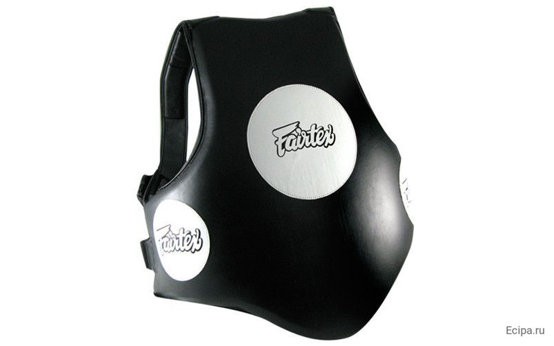 Защитный жилет тренера из Таиланда Fairtex TV1 black