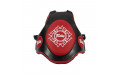 Защитный жилет тренера из Таиланда Fairtex TV2 red black
