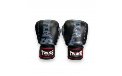 Боксерские перчатки TWINS Special BGVL3-2TA black gray 14 oz Боксерские перчатки TWINS Special BGVL3-2TA black gray 14 oz