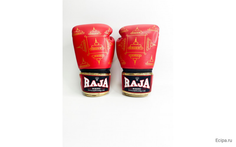 Боксерские перчатки Raja Snake red 12 oz