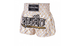 Шорты для бокса TKTBS213 white-gold M Шорты для бокса TKTBS213 white-gold M