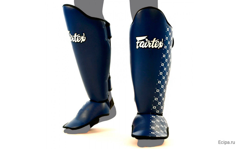 Защита голени Fairtex SP5 blue XL