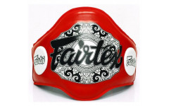 Защитный пояс тренера из Таиланда Fairtex BPV2 red