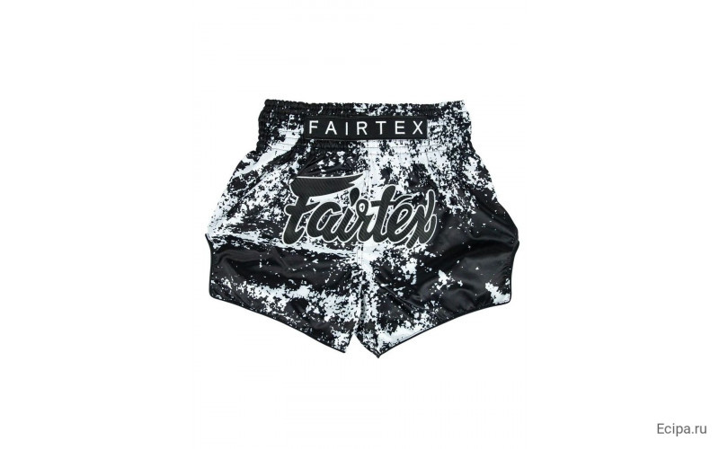 Шорты для тайского бокса Fairtex BS1949 Grunge Black M