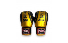 Боксерские перчатки Twins Special FBGV-TW4 Gold Black 14 oz Боксерские перчатки Twins Special FBGV-TW4 Gold Black 14 oz