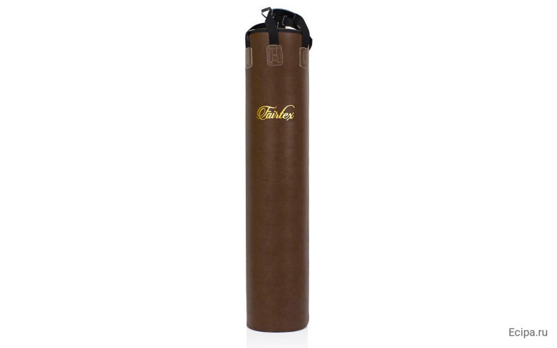 Боксерский мешок HB6 Fairtex Brown Muaythai Banana Bag (БЕЗ НАПОЛНЕНИЯ)
