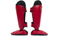 Защита голени Fairtex SP8 red L