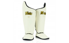 Защита голени Fairtex SP8 white XL Защита голени Fairtex SP8 white XL