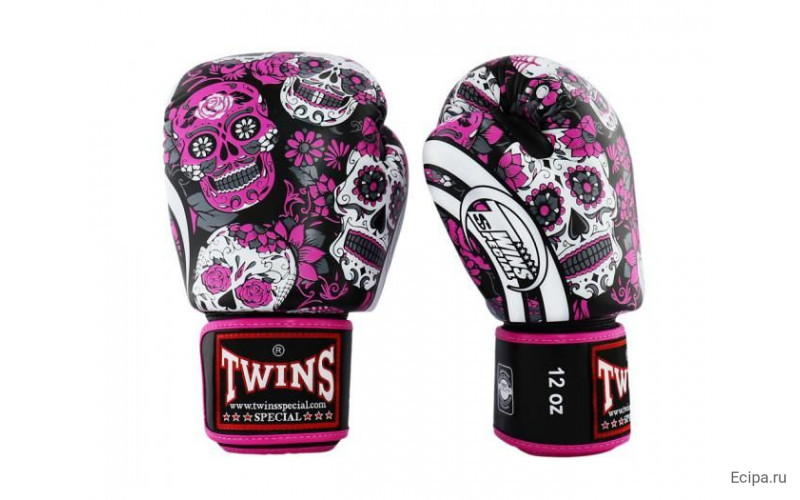 Боксерские перчатки Twins Special FBGVL3-53 pink 10 oz