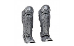 Защита голени Top King Shinguards "Super Snake" TKSGSS02 Black(Silver) - XL Защита голени Top King Shinguards "Super Snake" TKSGSS02 Black(Silver) - XL