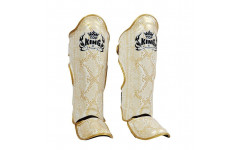 Защита голени Top King Shinguards "Super Snake" TKSGSS02 White(Gold) - L Защита голени Top King Shinguards "Super Snake" TKSGSS02 White(Gold) - L