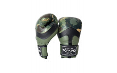 Боксёрские перчатки TKB CAMOUFLAGE green 14 oz