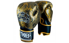 Боксерские перчатки TKB Snake Black Gold 10 oz