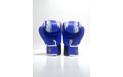 Боксерские перчатки TWINS Special FBGVL3-49 blue-white 10 oz Боксерские перчатки TWINS Special FBGVL3-49 blue-white 10 oz