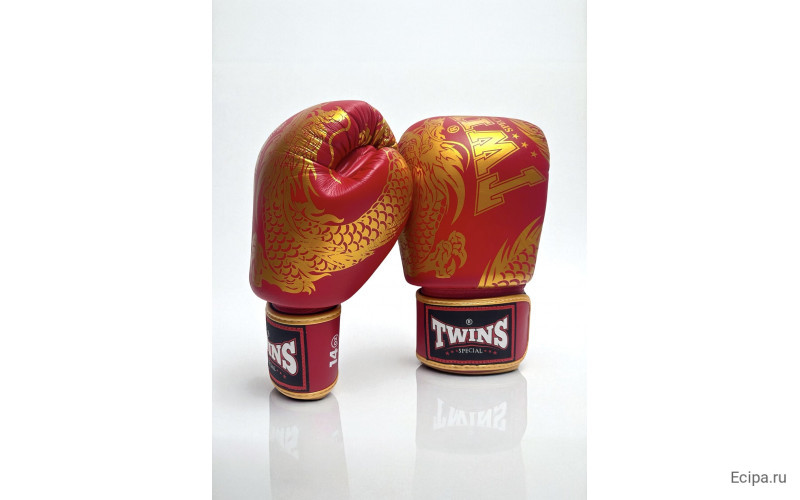 Боксерские перчатки TWINS Special FBGVL3-49 red 10 oz