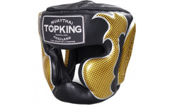 Боксерий шлем TKHGEM-01 black gold - L