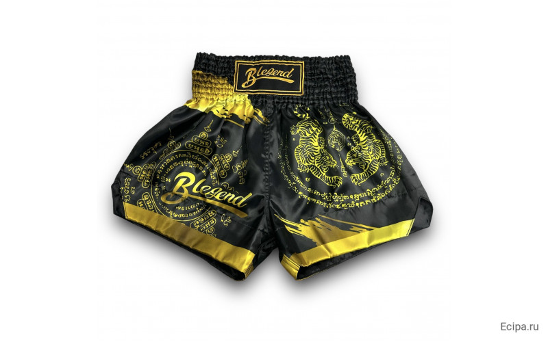Шорты для бокса Blegend black/gold XXL