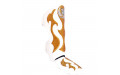 Защита голени Top King TKSGEM-01 Empower Creativity white-gold - M