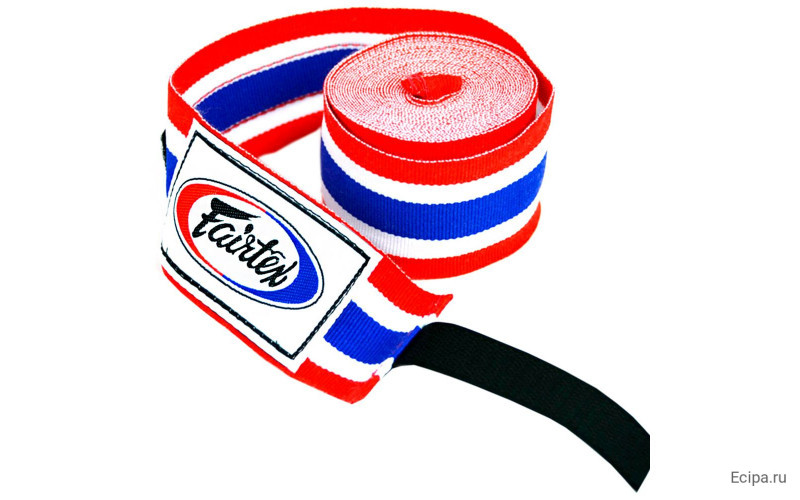 Бинты боксерские HW2 Fairtex thai flag 4.5 м