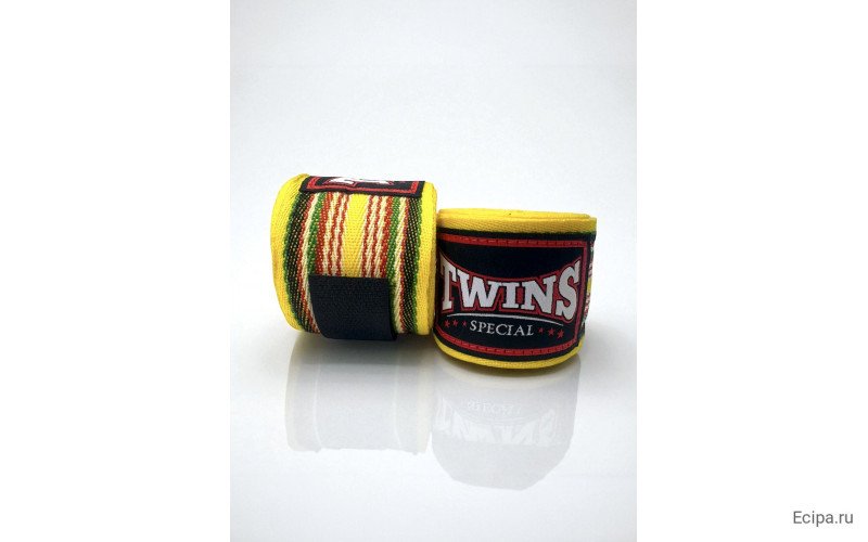 Бинты боксерские Twins CH2 yellow