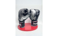 Боксерские перчатки TWINS Special FBGVL3-49 black silver 14 oz