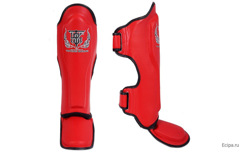 Защита голени Top King TKSGP red- L
