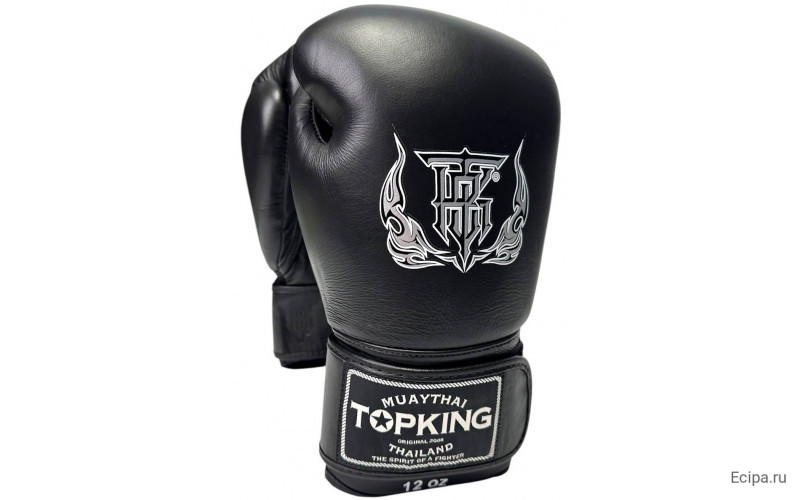Боксерские перчатки Top King Ultimate TKBGUV black 18 oz