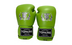 Боксёрские перчатки Top King "Ultimate" TKBGUV green 16 oz