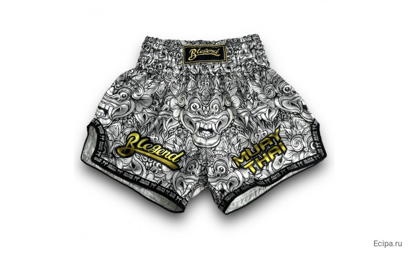 Шорты для бокса Blegend white monster S