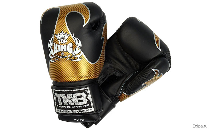 Боксерские перчатки Top King Boxing Empower Black Gold 14 oz