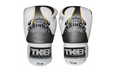 Боксерские перчатки Top King Boxing Empower White Silver 16 oz Боксерские перчатки Top King Boxing Empower White Silver 16 oz
