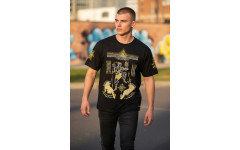 Футболка Тайский бокс Gold Shirts N1 L