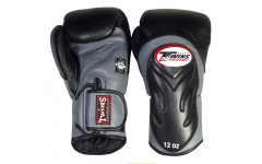 Боксерские перчатки BGVL6 black-grey 10 oz Боксерские перчатки BGVL6 black-grey 10 oz