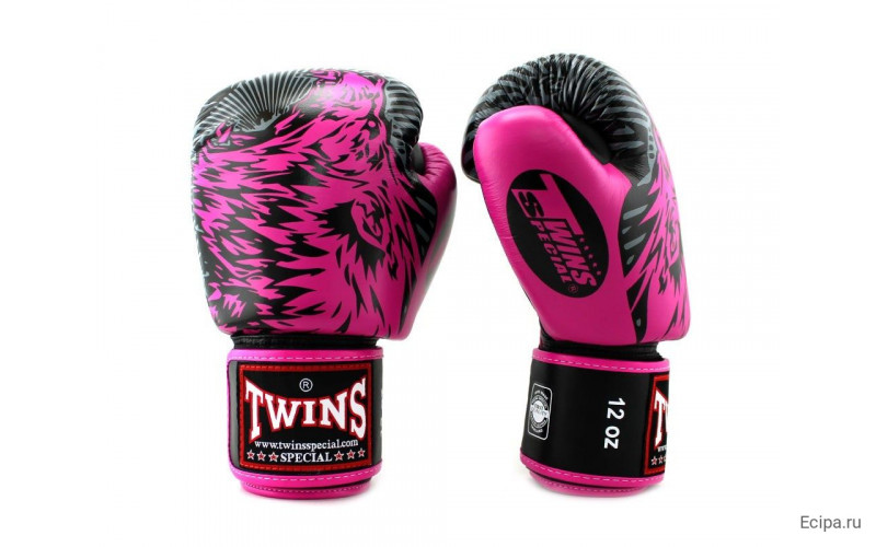 Боксерские перчатки Twins Special FBGVL50 pink 10 oz