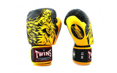 Боксерские перчатки Twins Special FBGVL50 yellow 16 oz Боксерские перчатки Twins Special FBGVL50 yellow 16 oz
