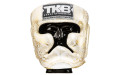 Боксерский шлем Top King Gold / White Snake Edition Head Guard XL