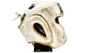 Боксерский шлем Top King Gold / White Snake Edition Head Guard XL