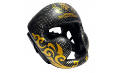 Боксерский шлем Top King Kanok black L