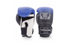 Боксерские перчатки Top King Boxing SUPER AIR STAR blue 14 oz
