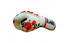 Боксерские перчатки TOP KING Gloves ROSE white 10 oz Боксерские перчатки TOP KING Gloves ROSE white 10 oz