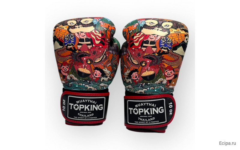 Боксёрские перчатки Top King TKBGCT-2C2 black 14 oz