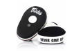 Лапы боксерские Fairtex FMV13 black white