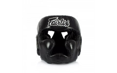 Шлем Fairtex HG13 black (Lace Up) M Шлем Fairtex HG13 black (Lace Up) M