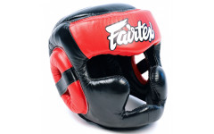 Шлем Fairtex HG13 black red (Full Head) L Шлем Fairtex HG13 black red (Full Head) L
