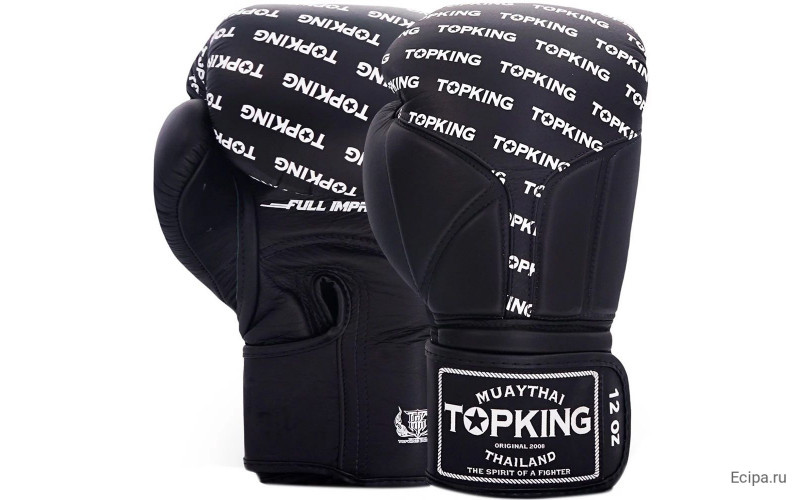 Боксёрские перчатки Top King TKBGFI black black 12 oz