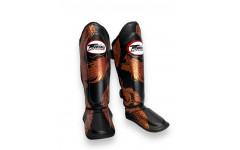 Защита голени Twins Special FSGL10-49 black brown - S Защита голени Twins Special FSGL10-49 black brown - S