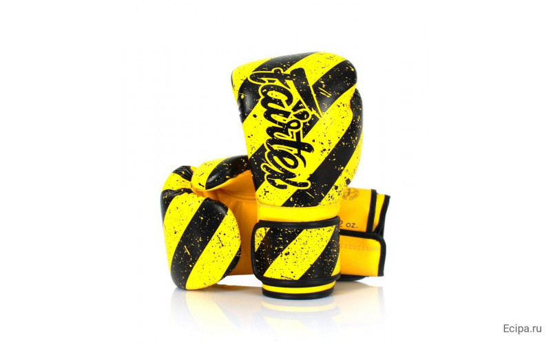 Боксерские перчатки Fairtex BGV14 Grunge Art 14 oz