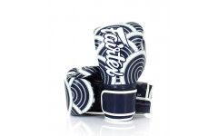 Боксерские перчатки Fairtex BGV14 Japanese blue 10 oz