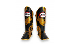Защита голени Twins Special FSGL10-49 black gold - S Защита голени Twins Special FSGL10-49 black gold - S