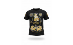 Футболка Тайский бокс Hanuman Gold L